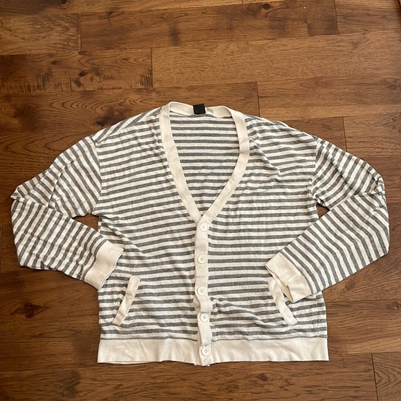 Urban Outfitters | BDG V-neck striped cardigan size L - Picture 2 of 5